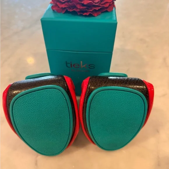 Tieks Razzleberry Patent Leather Flats - Picture 3 of 5